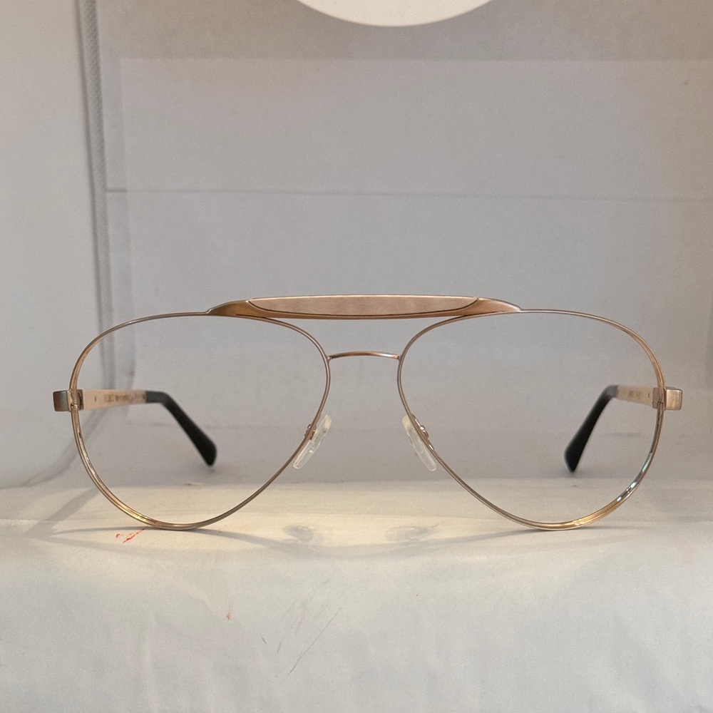 Gold and wood sunglasses eyeglasses
